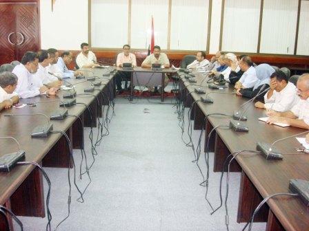 اجتماع مكتب تنفيذي عدن / أمس